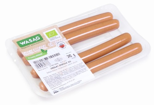 Parówki Drobiowe BIO 240 g Wasąg