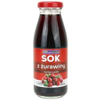Sok z Żurawiny 250 ml Naturavena