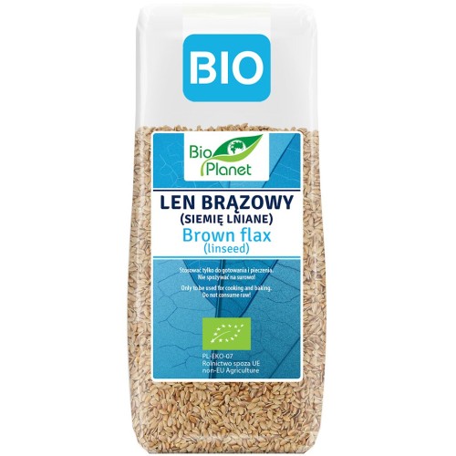 Len Brązowy BIO 200 g Bio Planet