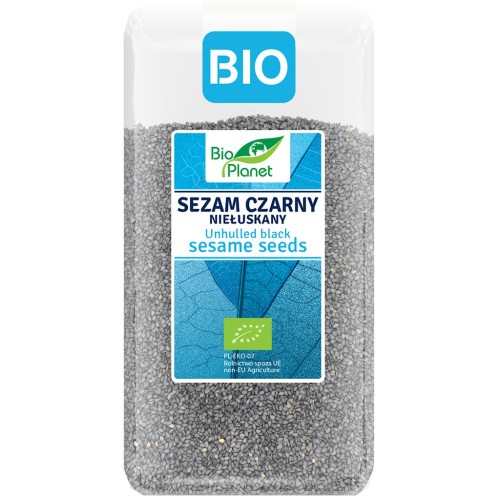 Sezam Czarny Niełuskany BIo 400 g Bio Planet