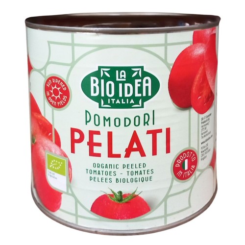 Pomidory Krojone bez Skóry BIO 2,5 kg Horeca