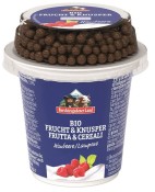 Jogurt Malinowy z Kulkami Czekoladowymi BIO 150 g Berchtesgadener Land ❄️