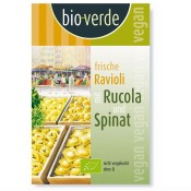 Ravioli Świeże z Rukolą i Szpinakiem BIO 250 g Bio-Verde ❄️