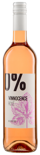 Wino Bezalkoholowe Cuvee Różowe Słodkie BIO 750 ml Vinnocence