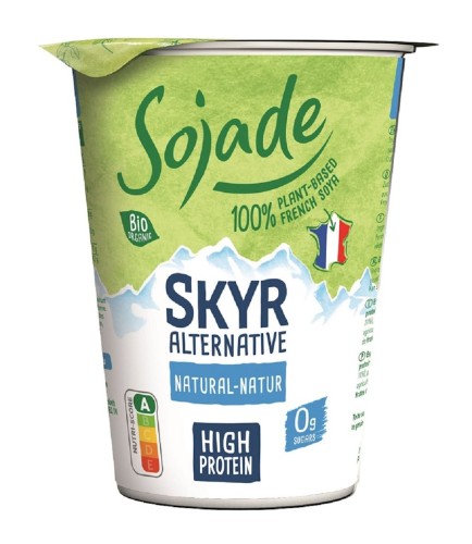 Produkt Typu Skyr Proteinowy Sojowy Naturalny Bez Cukru BIO 400 g Sojade ❄️