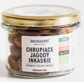 Jagody Inkaskie Liofilizoane Chrupiące Bezglutenowe BIO 40 g Biossom