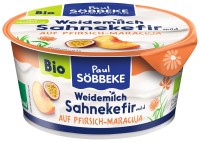 Kefir Kremowy Brzoskwinia - marakuja BIO 150 g - Sobbeke ❄️