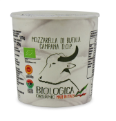 Mozzarella Di Bufala (z Mleka Bawolego) Kulka (w Kubeczku) BIO 320 g (125 g) Biologica ❄️
