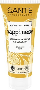 Żel Pod Prysznic Happiness Pomarańcza ECO 200 ml Sante