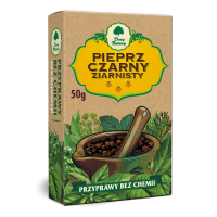 Pieprz Czarny Ziarnisty 50 g Dary Natury