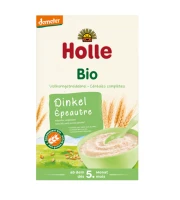 Kaszka Orkiszowa Pełnoziarnista Bez Dodatku Cukrów od 5 m-c BIO 250 g Holle