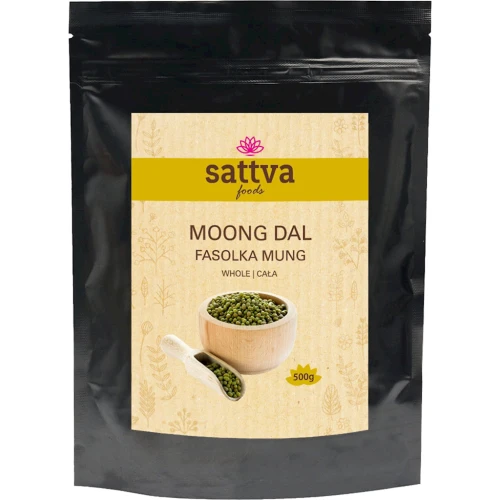 Fasolka Mung Moong Dal 500 g Sattva