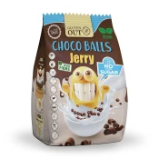 Kulki Zbożowe Kakaowe bez Dodatku Cukrów Bezglutenowe 375 g Jerry Gluten Out