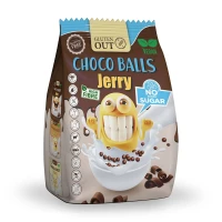 Kulki Zbożowe Kakaowe bez Dodatku Cukrów Bezglutenowe 375 g Jerry Gluten Out