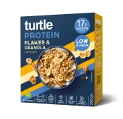 Płatki Proteinowe z Granolą Bezglutenowe BIO 300 g Turtle