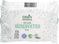 Chusteczki Nawilżane Podróżne dla Dzieci ECO 3 x 12 g Gron Balance