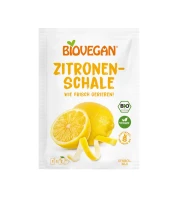 Skórka Cytryny Suszona Bezglutnowa 9 g BIO Biovegan