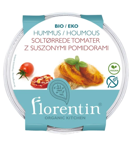 Hummus z Suszonymi Pomidorami BIO 170 g Florentin