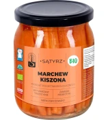 ❄️ Marchew Kiszona BIO 500 g 280 g Sątyrz