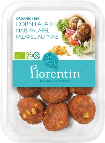 Falafel z Kukurydzą i Papryką Bezglutenowy BIO 240 g Florentin
