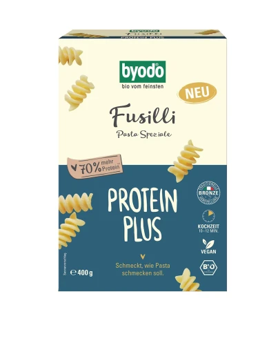 Makaron Proteinowy Semolinowy z Dynią Świderki BIO 400 g Byodo