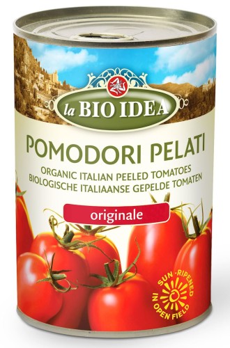 Pomidory Pelati bez Skóry w Puszce BIO 400 g La Bio Idea