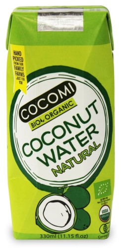 Woda Kokosowa Naturalna BIO 330 ml Cocomi