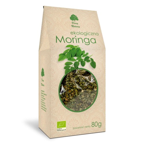Moringa, Herbatka Liść Moringi BIO 80 g Herbata Dary Natury