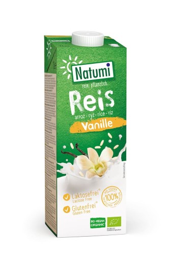 Napój Ryżowo Waniliowy Bezglutenowy BIO 1 litr Natumi