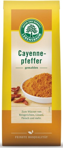 Pieprz Cayenne BIO 50 g Lebensbaum
