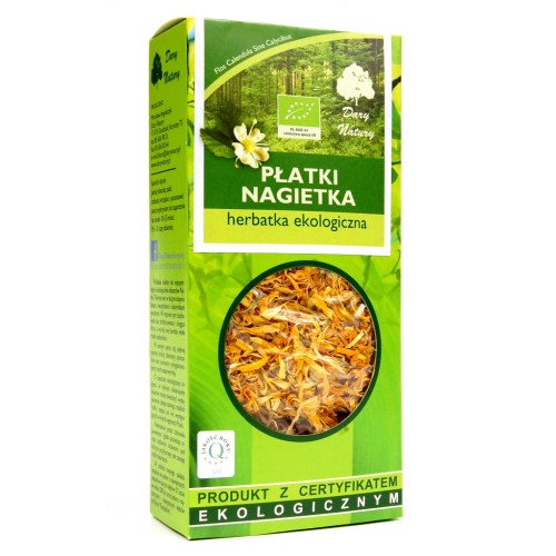 Herbatka Płatki Nagietka BIO 25 g Dary Natury