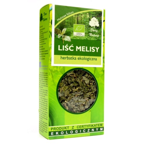 Herbatka Liść Melisy BIO 25 g Dary Natury