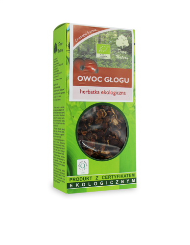 Herbatka Owoc Głogu BIO 100 g Dary Natury