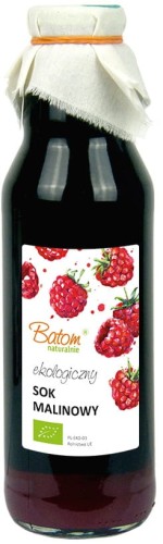 Sok Malinowy bez cukru BIO 750 ml Batom