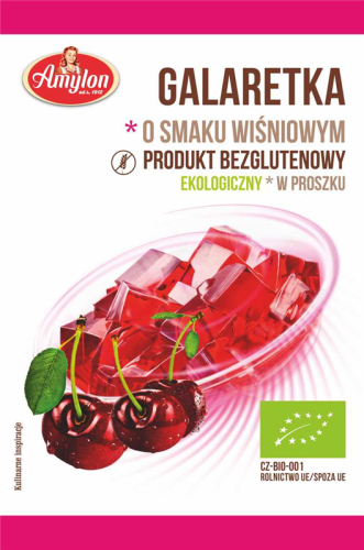 Galaretka o smaku Wiśniowym 40 g Amylon
