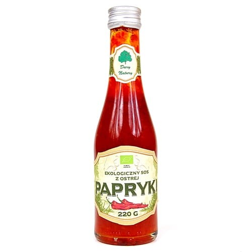 Sos z Ostrej Papryki Chili BIO 220 g Dary Natury