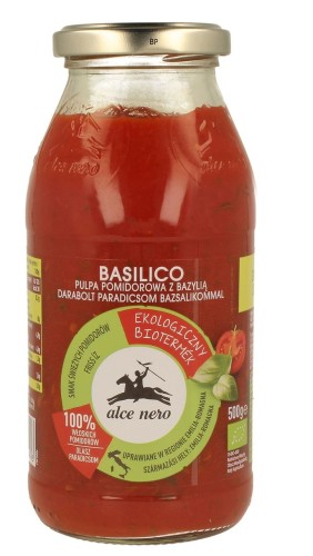 Sos Pomidorowy z Bazylią BIO 500 g Alce Nero