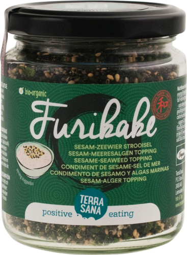 Furikake, Mieszanka Sezamu i Alg Morskich BIO 100 g Terrasana