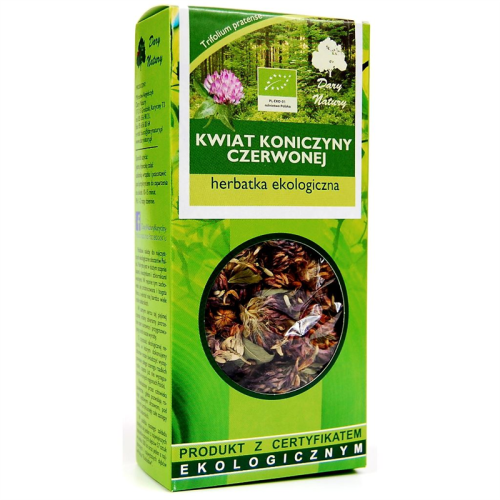 Herbatka Kwiat Koniczyny Czerwonej BIO 25 g Dary Natury