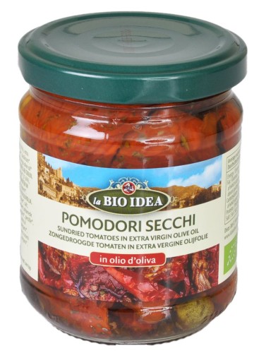 Pomidory Suszone w Oliwie z Oliwek BIO 190 g La Bio Idea