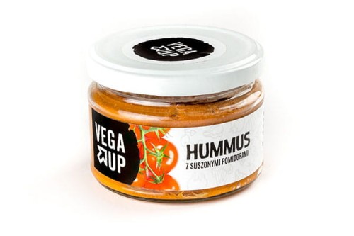 Hummus z Suszonymi Pomidorami BIO 190 g Vega Up