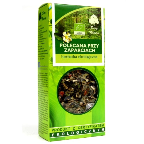Herbata Polecana Przy Zaparciach 50 g EKO Dary Natury
