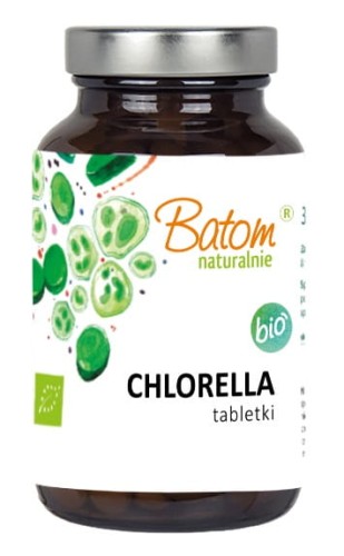 Chlorella Tabletki (200 mg) BIO 150 g Batom