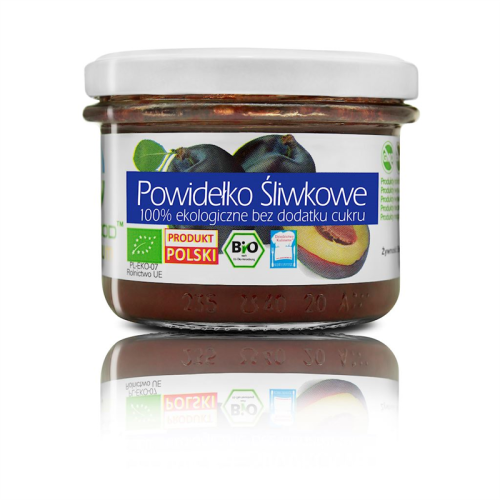 Powidełko Śliwkowe bez cukru 180 g Bio Food