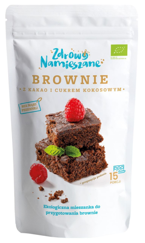 Brownie z Kakao i Cukrem Kokosowym BIO 290 g Zdrowo Namieszane