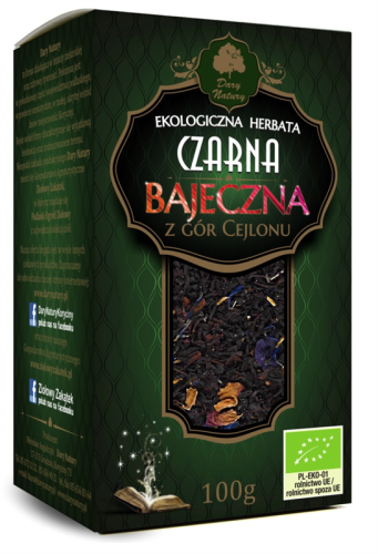 Herbata Czarna Bajeczna BIO 100 g Dary Natury