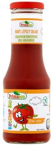 Ketchup dla Dzieci bez octu BIO 315 g Primaeco