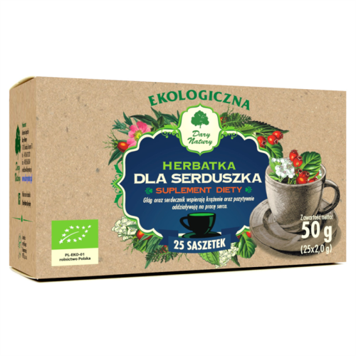Herbatka dla Serduszka BIO (25 x 2 g) Dary Natury