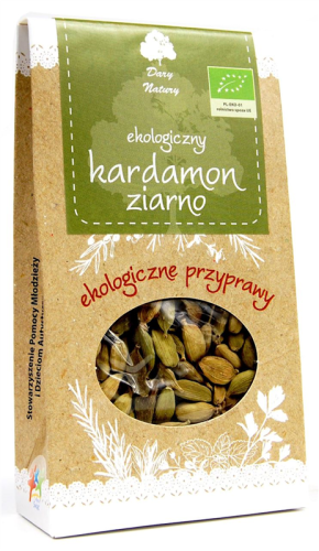 Kardamon Ziarno BIO 40 g Dary Natury