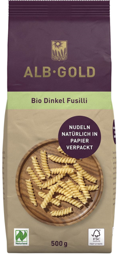 Makaron Orkiszowy Świderki BIO 500 g Alb-Gold